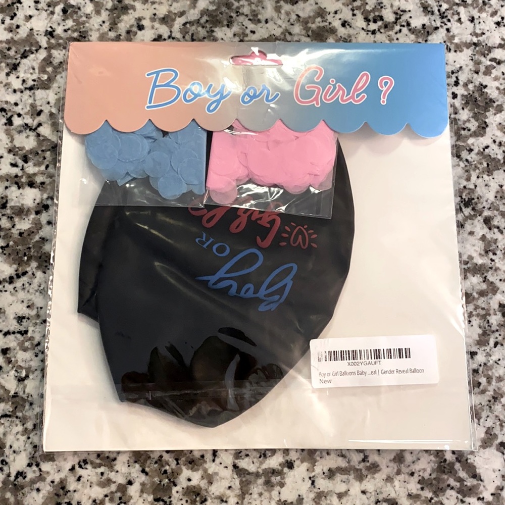 Baby Balloons Girl or Boy Gender Reveal